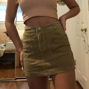 Tan skirt